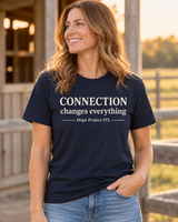 Connection Changes Everything Unisex Softstyle Tee | Hope Project STL